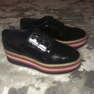 Flatform Oxford Shoes